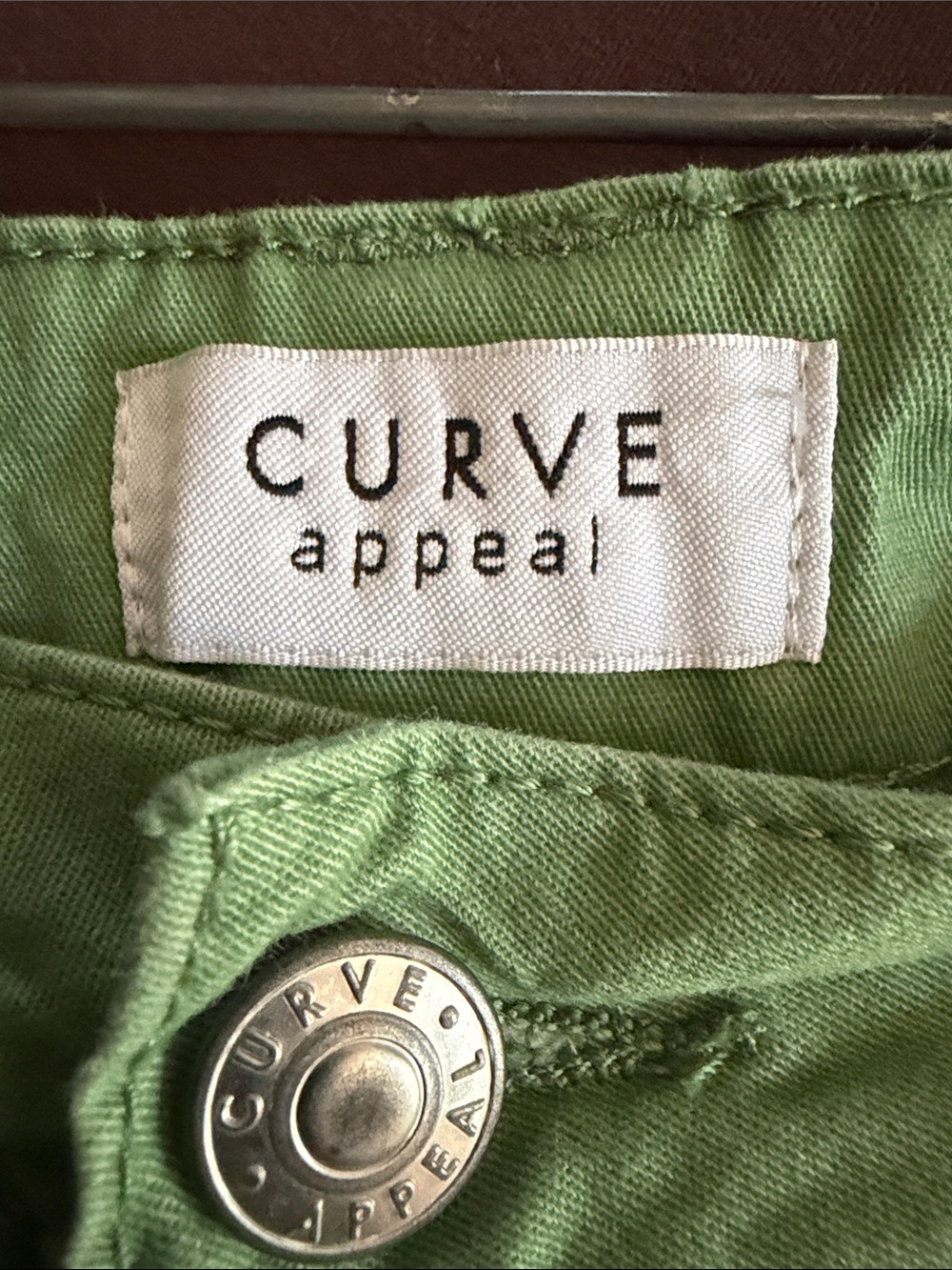 Women’s Green Utility Bermuda Shorts - Picture 2 of 4